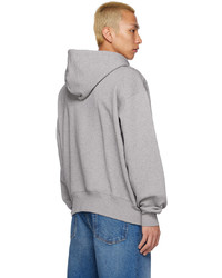 Sweat à capuche gris Acne Studios