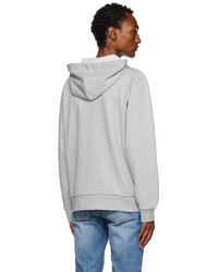 Sweat à capuche gris A.P.C.