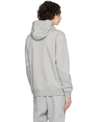 Sweat à capuche gris Nike