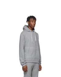 Sweat à capuche gris John Elliott