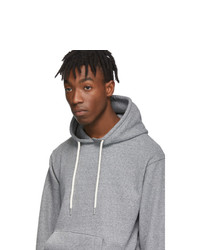 Sweat à capuche gris John Elliott