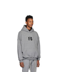 Sweat à capuche gris Fear Of God