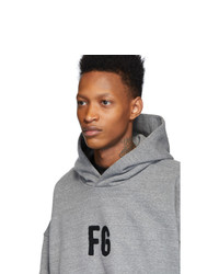 Sweat à capuche gris Fear Of God