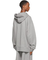 Sweat à capuche gris Acne Studios