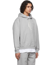 Sweat à capuche gris CDLP