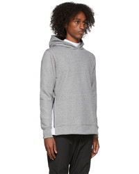 Sweat à capuche gris John Elliott