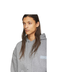 Sweat à capuche gris Off-White