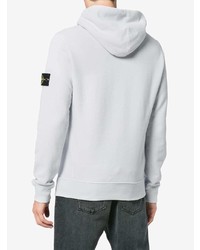 Sweat à capuche gris Stone Island