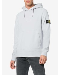 Sweat à capuche gris Stone Island