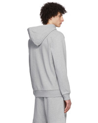 Sweat à capuche gris A.P.C.