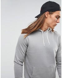 Sweat à capuche gris Asos