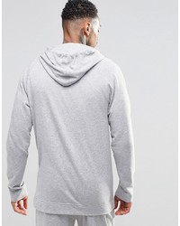 Sweat à capuche gris Calvin Klein