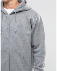 Sweat à capuche gris HUF