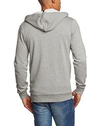 Sweat à capuche gris Jack & Jones Tech