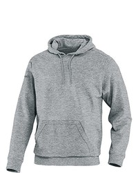 Sweat à capuche gris Jako