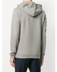 Sweat à capuche gris Études