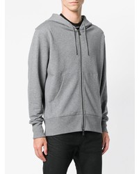 Sweat à capuche gris Belstaff