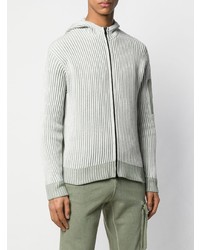 Sweat à capuche gris Stone Island