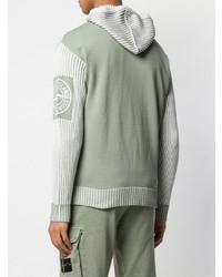 Sweat à capuche gris Stone Island