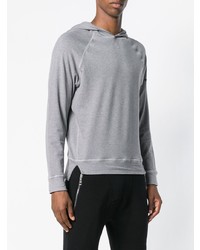 Sweat à capuche gris DSQUARED2