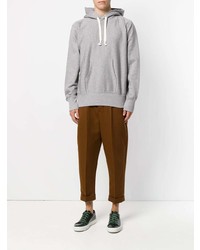 Sweat à capuche gris Junya Watanabe MAN