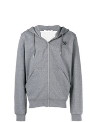 Sweat à capuche gris McQ Alexander McQueen