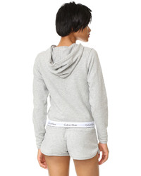 Sweat à capuche gris Calvin Klein Underwear