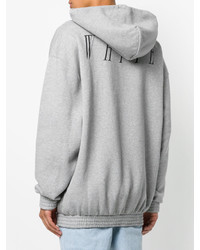 Sweat à capuche gris Off-White