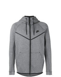 Sweat à capuche gris Nike