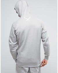 Sweat à capuche gris adidas