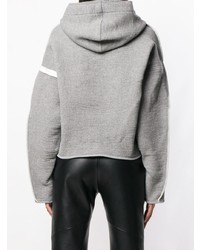 Sweat à capuche gris Y-3