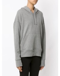 Sweat à capuche gris OSKLEN