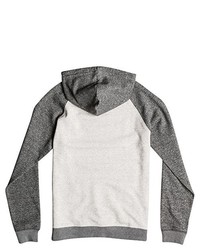 Sweat à capuche gris Quiksilver