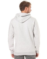 Sweat à capuche gris Quiksilver