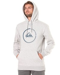 Sweat à capuche gris Quiksilver