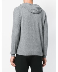 Sweat à capuche gris Falke