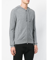 Sweat à capuche gris Falke