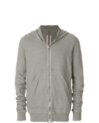 Sweat à capuche gris Rick Owens DRKSHDW