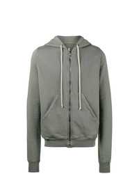 Sweat à capuche gris Rick Owens DRKSHDW