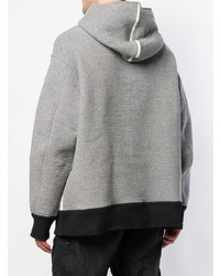 Sweat à capuche gris Y-3