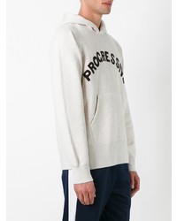 Sweat à capuche gris VISVIM