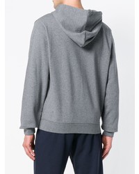 Sweat à capuche gris McQ Alexander McQueen