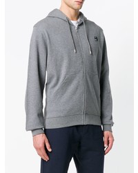 Sweat à capuche gris McQ Alexander McQueen