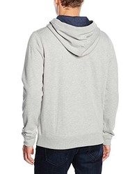 Sweat à capuche gris