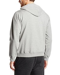 Sweat à capuche gris