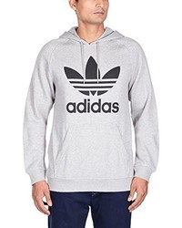 Sweat à capuche gris