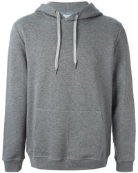 Sweat à capuche gris