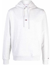 Sweat à capuche gris Tommy Jeans