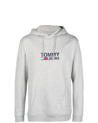 Sweat à capuche gris Tommy Jeans