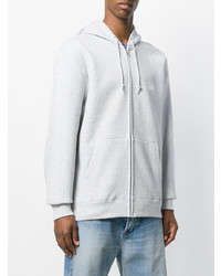 Sweat à capuche gris Stussy